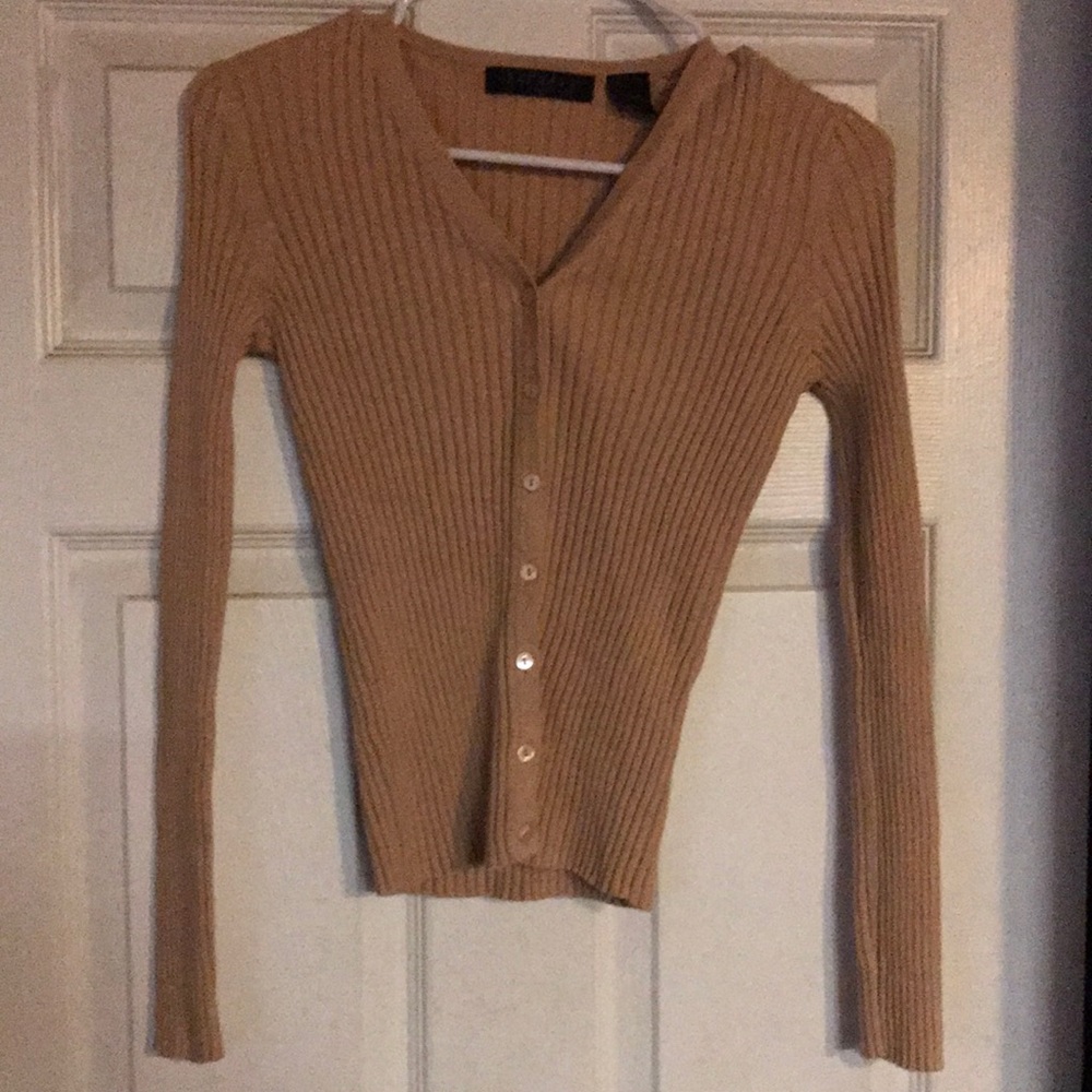 Button up sweater